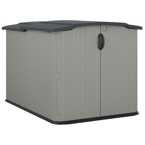 Horizontal Outdoor Storage Shed, 57.5" W x 79.75" D x 52" H C98860