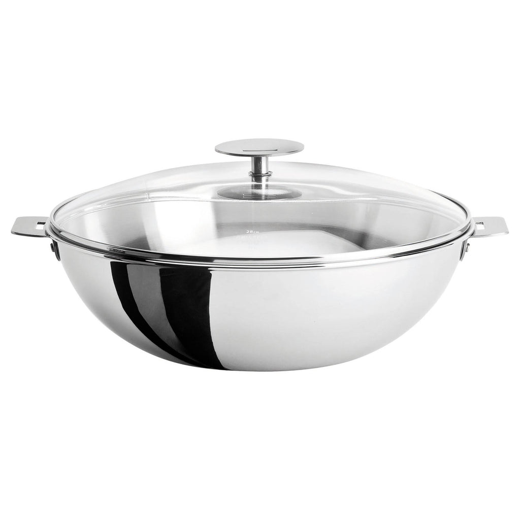 Silver 4 Quart Wok W42095