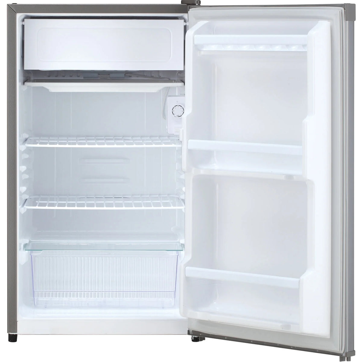 Silver 1-Door Compact Refrigerator L740