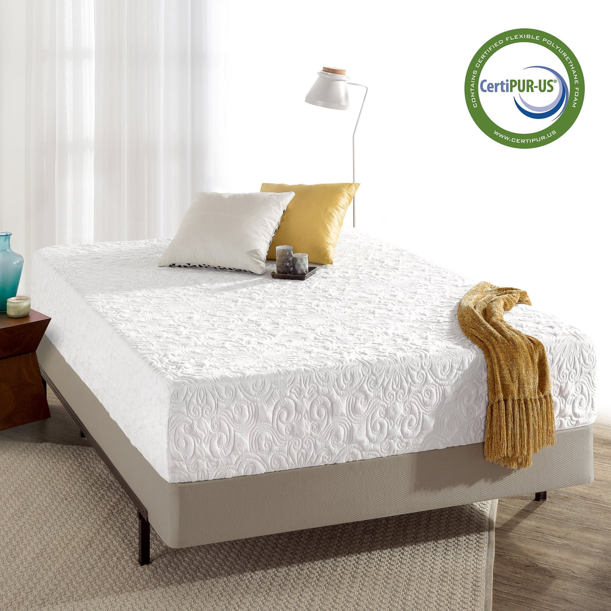 12 Memory Foam Queen Mattress M2833