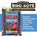 Black Oil Sunflower Seed Wild Bird Feed F39190