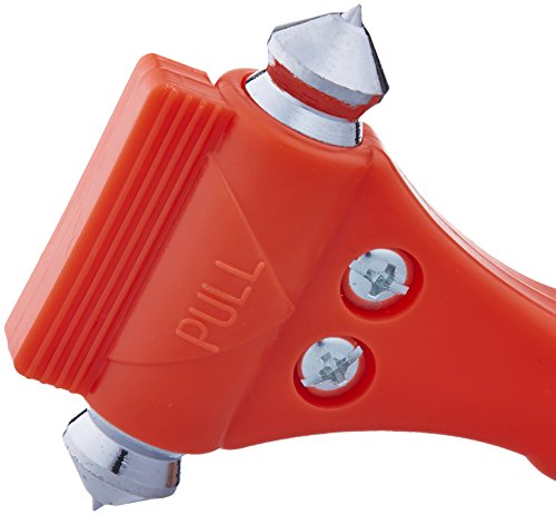 Emergency Seat Belt Cutter and Window Hammer Tool, 2 Pack D9448