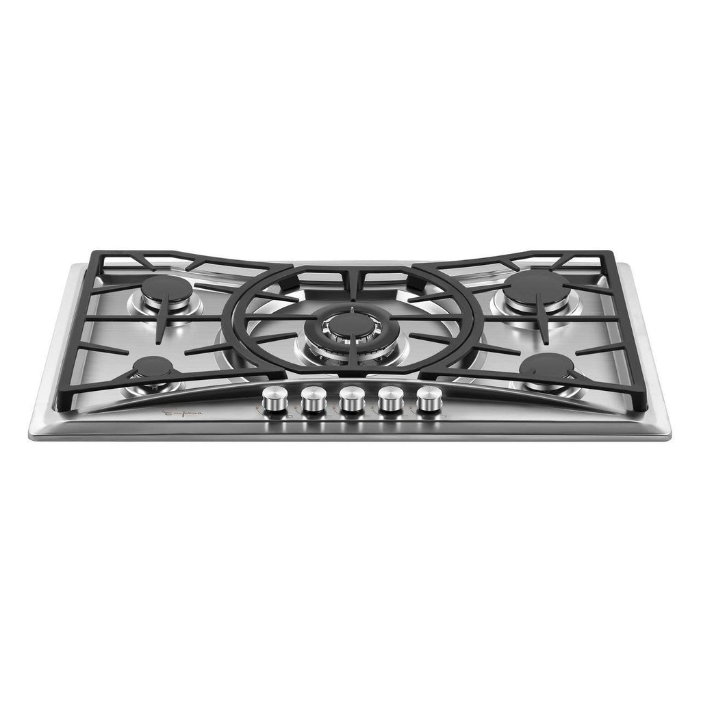 36x22 Stainless Steel 5 Burners Gas Cooktop Z623023