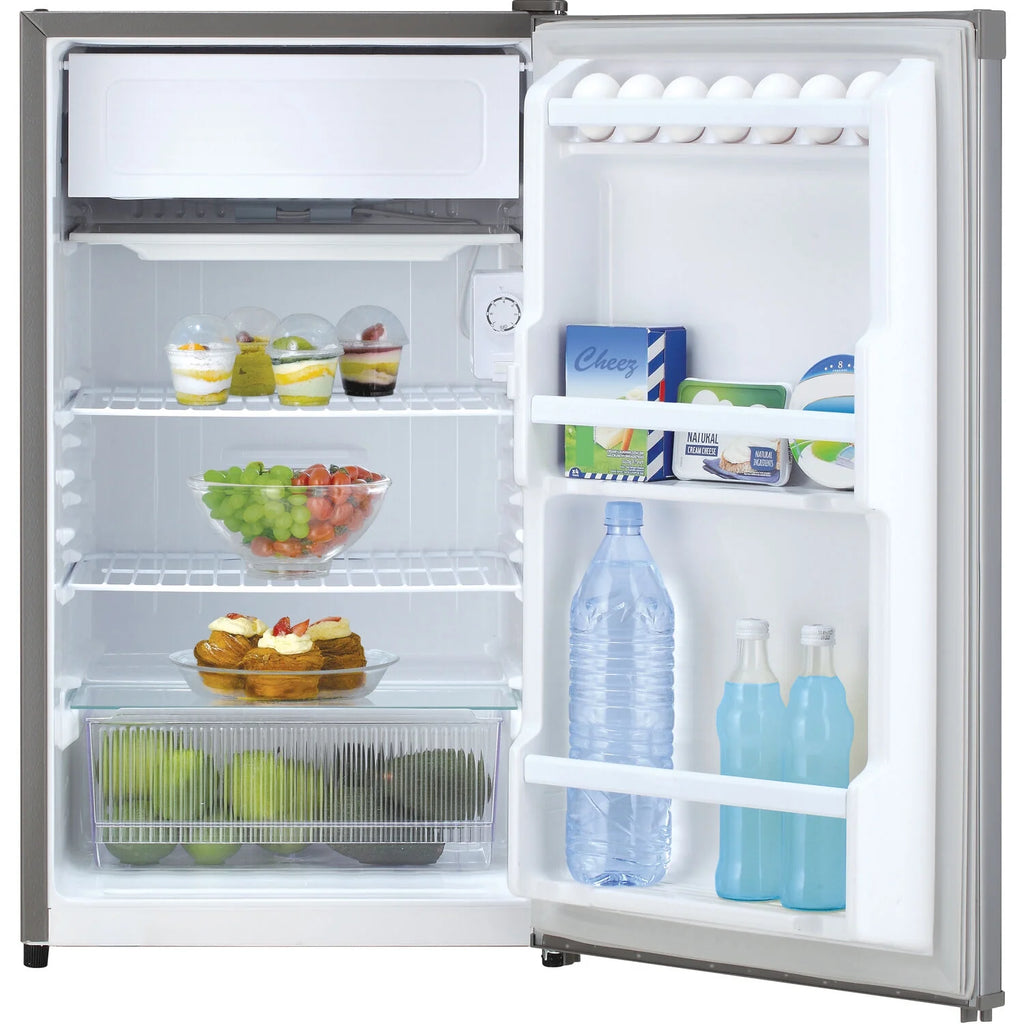 Silver 1-Door Compact Refrigerator L740