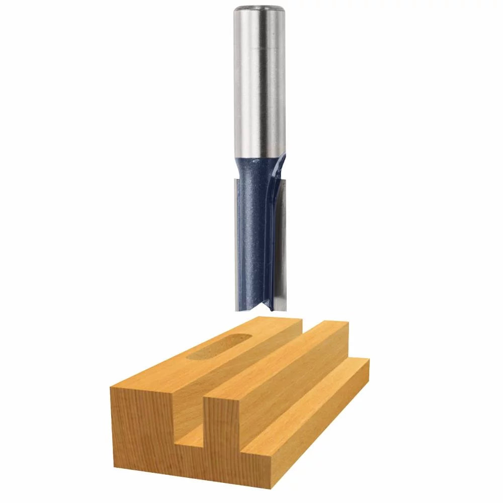 1/2 In. x 2 In. Carbide Tipped 2-Flute Straight Bit A909574