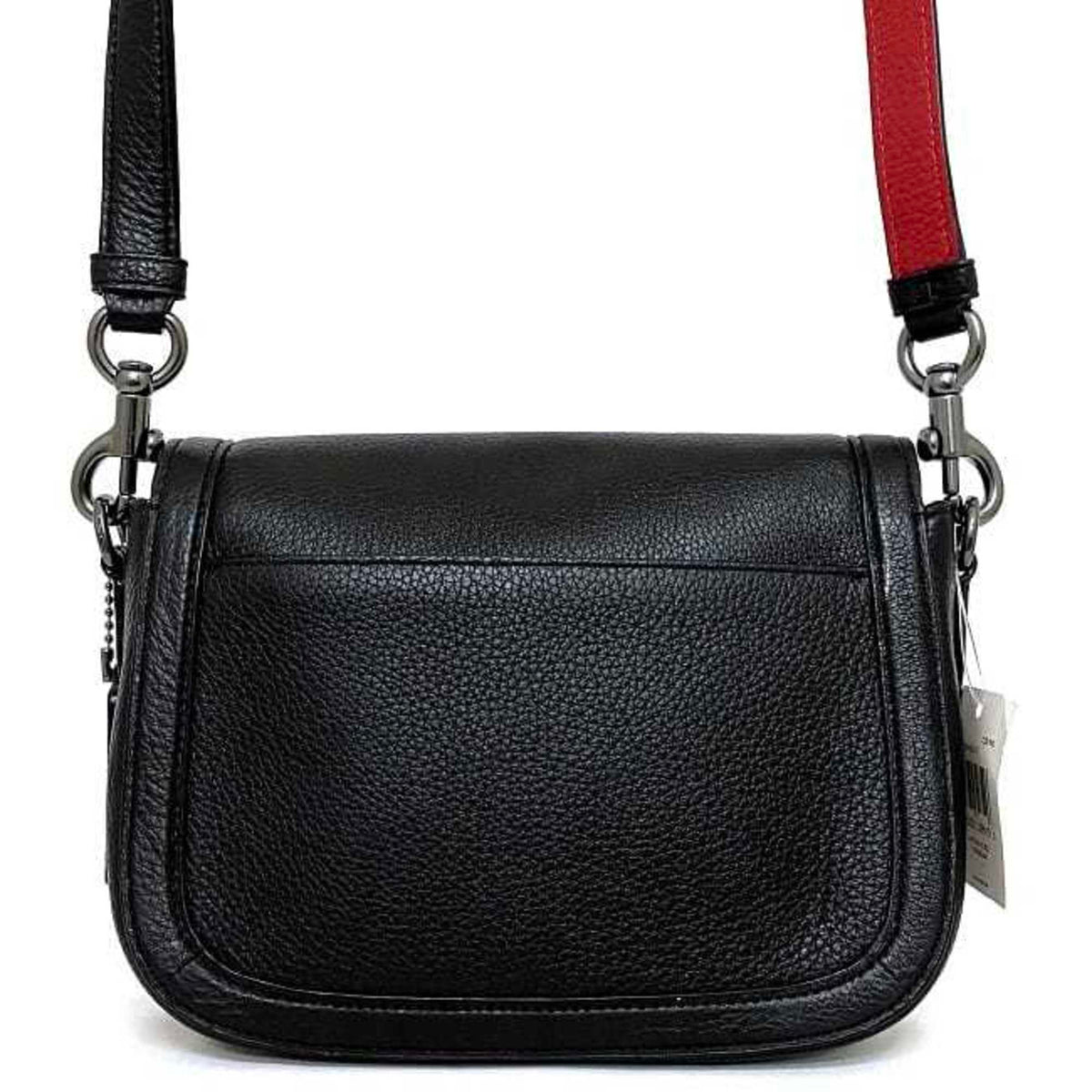 Black Leather Shoulder Bag E331350