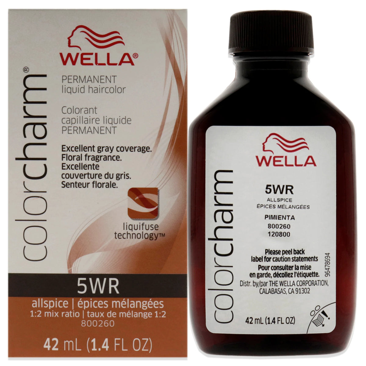 1.42 oz Permanent Liquid Hair Color X48478