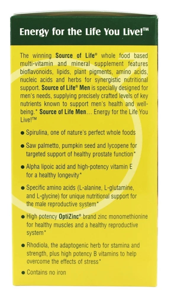 Men's Multi-Vitamin 60 Tablets N953160