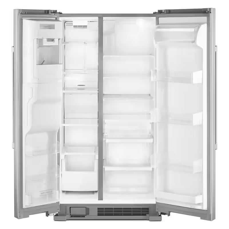 24.5 cu. ft. Side by Side Refrigerator Stainless Steel with Ice and Water Dispenser X377