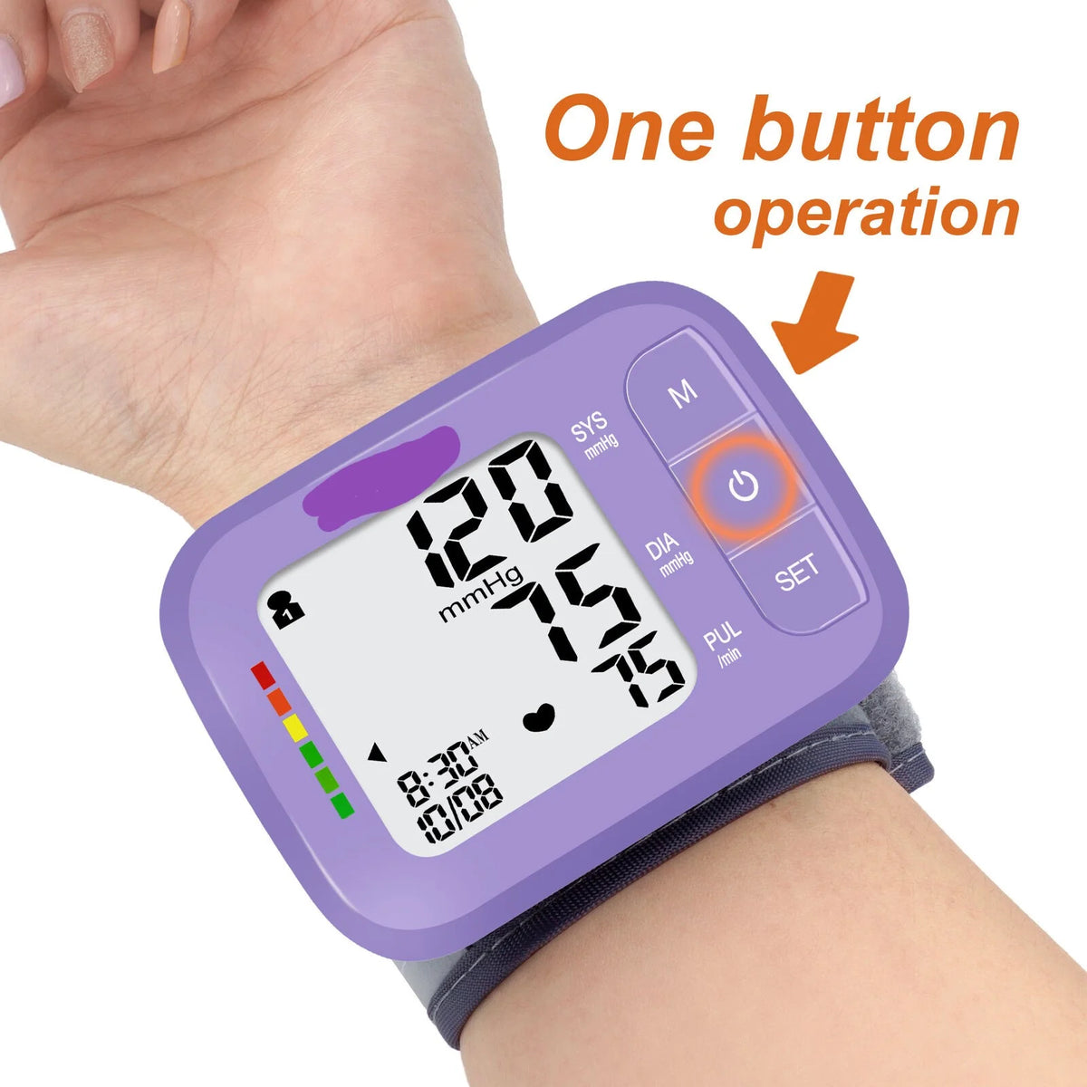 Purple Blood Pressure Monitor V697413