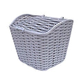 Gray Waterproof Bike Basket with Cover H128449
