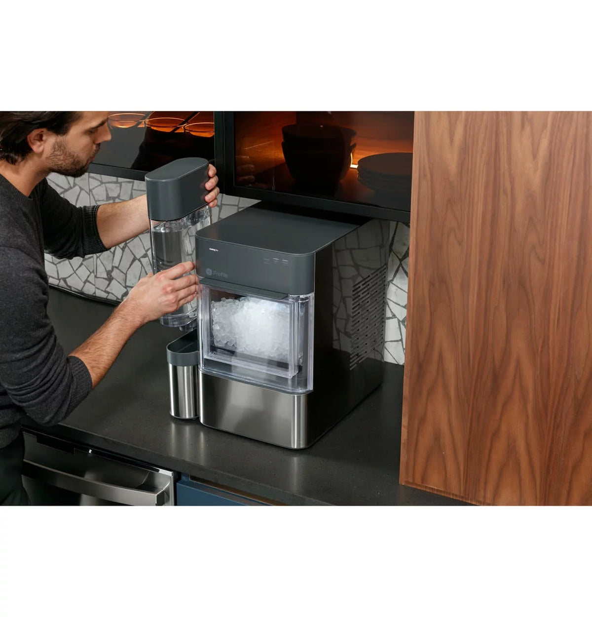 Stainless Steel Nugget Ice Maker O267