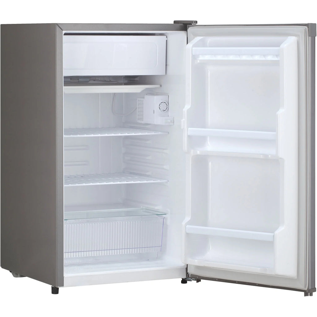 Silver 1-Door Compact Refrigerator L740