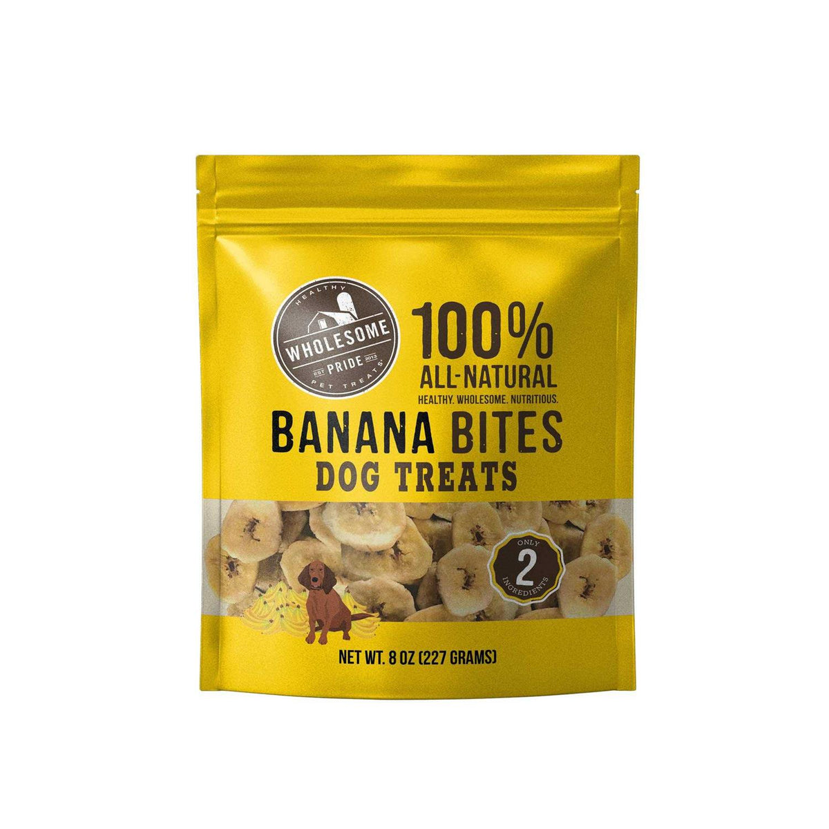 Banana Bites Dog Treats X9766