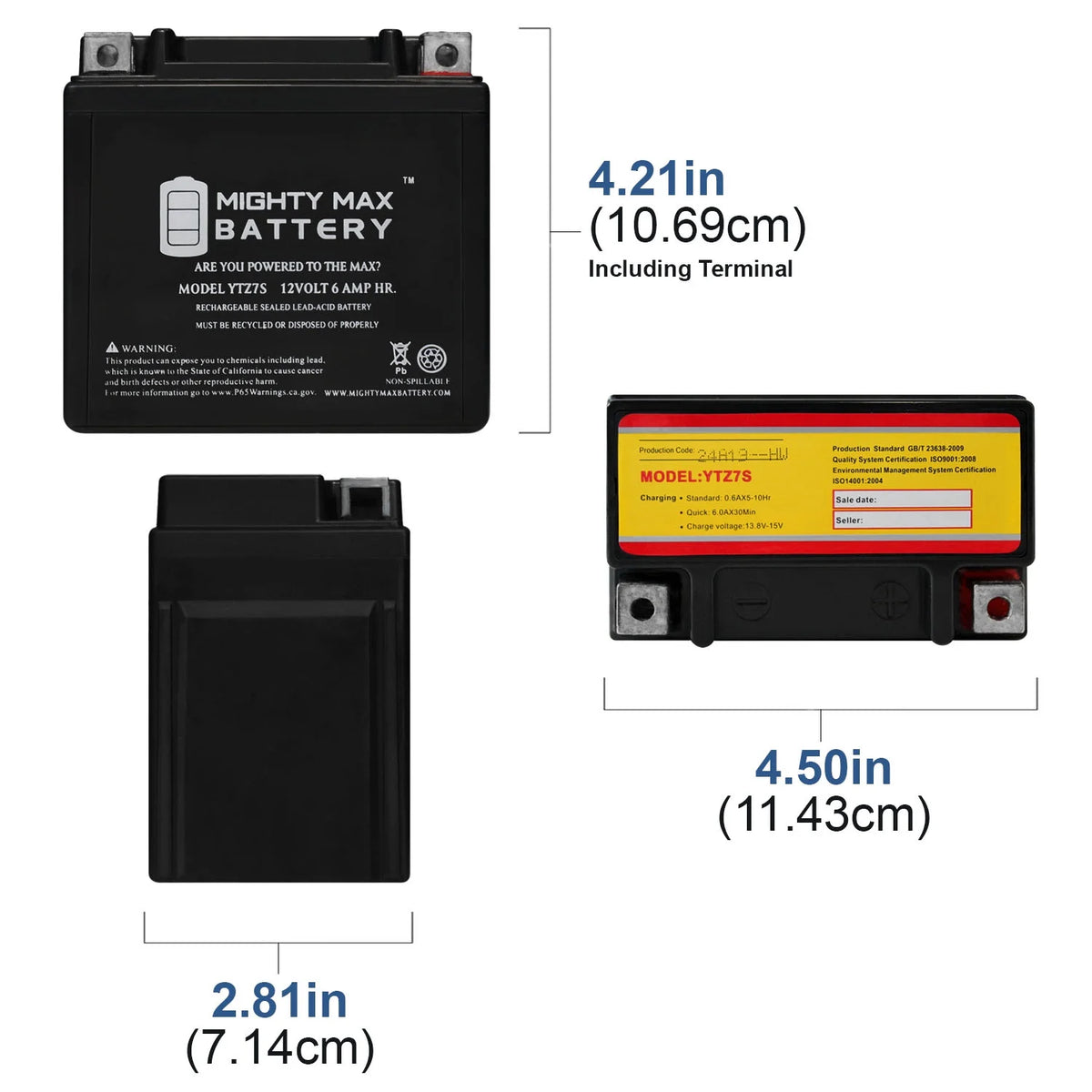 12V 1Amp Battery Replacement with Charger L96943