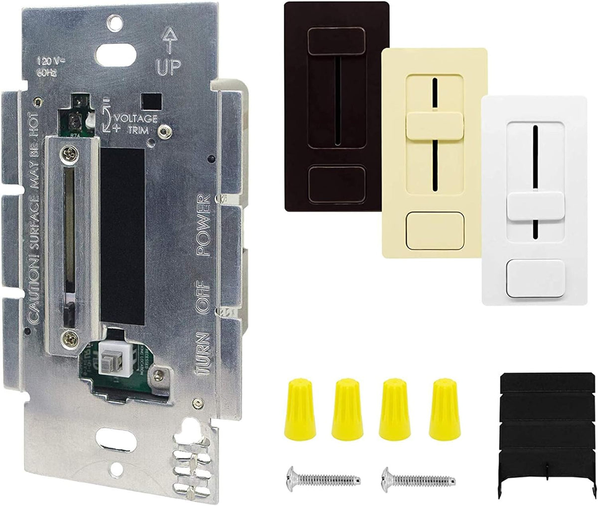 100 Watt LED Driver and Dimmer Switch, 120V AC – 24V DC Wall Dimmer Switch C338