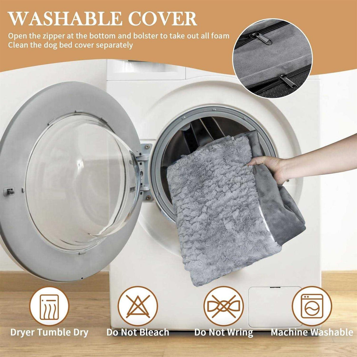 Waterproof Orthopedic Dog Bed U575