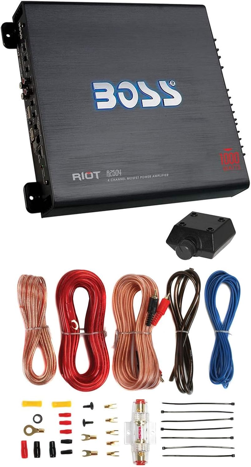 1000 Watt 4 Channel Car Audio Power Stereo Amplifier F929