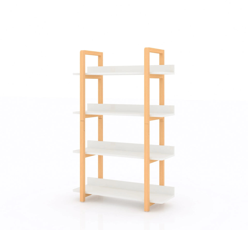 Bookcase with Solid Wood Frame V201917