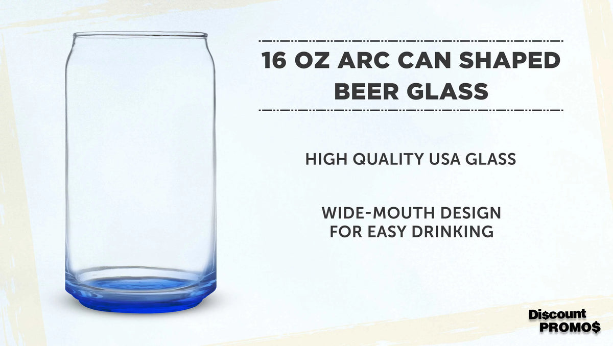 Blue 16 oz Glassware Set of 10 H969337