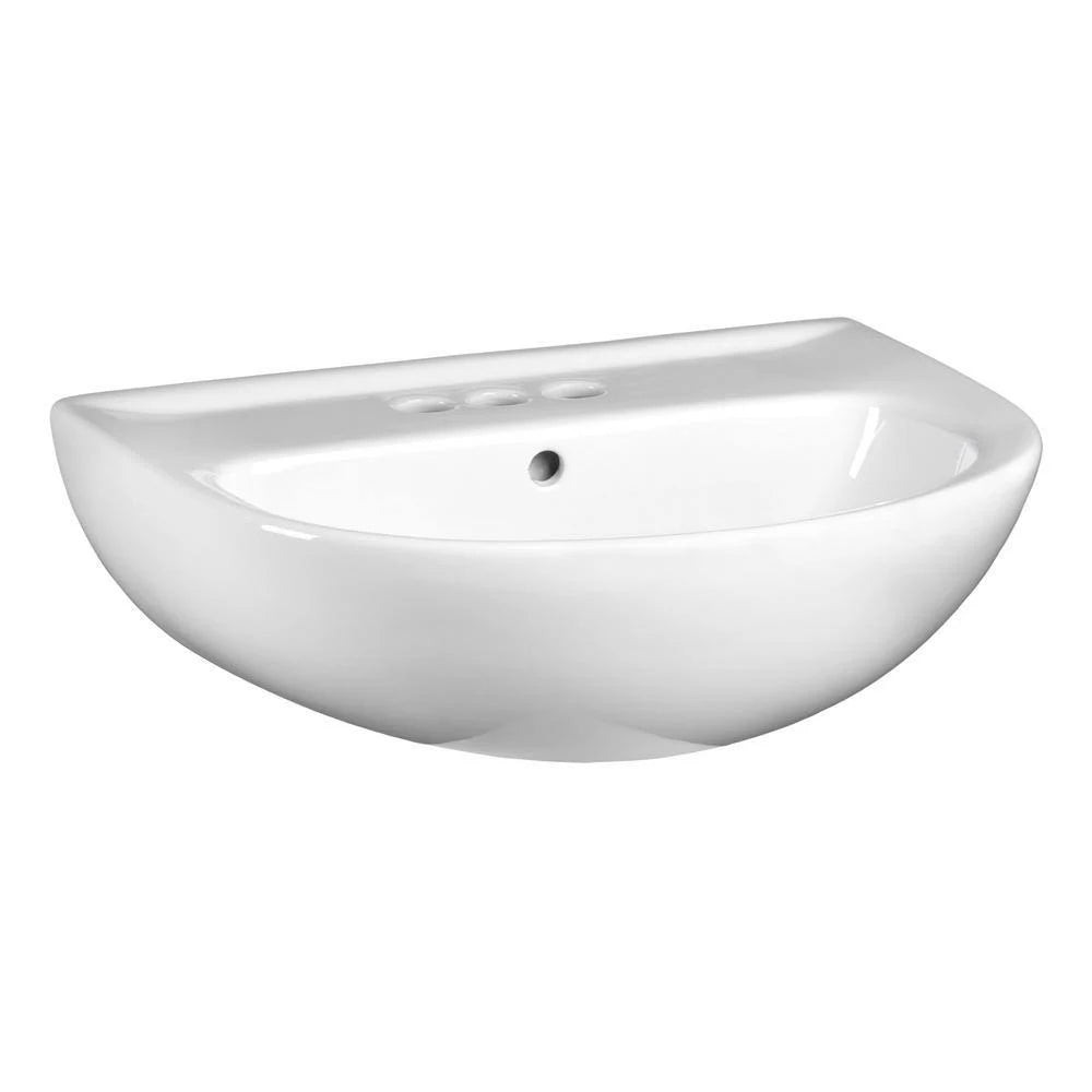 White Sink Pedestal O314