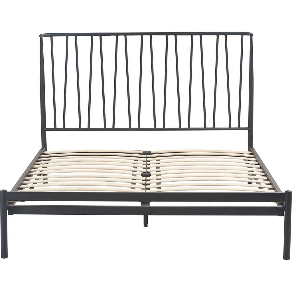 Black Metal King Bed K122542