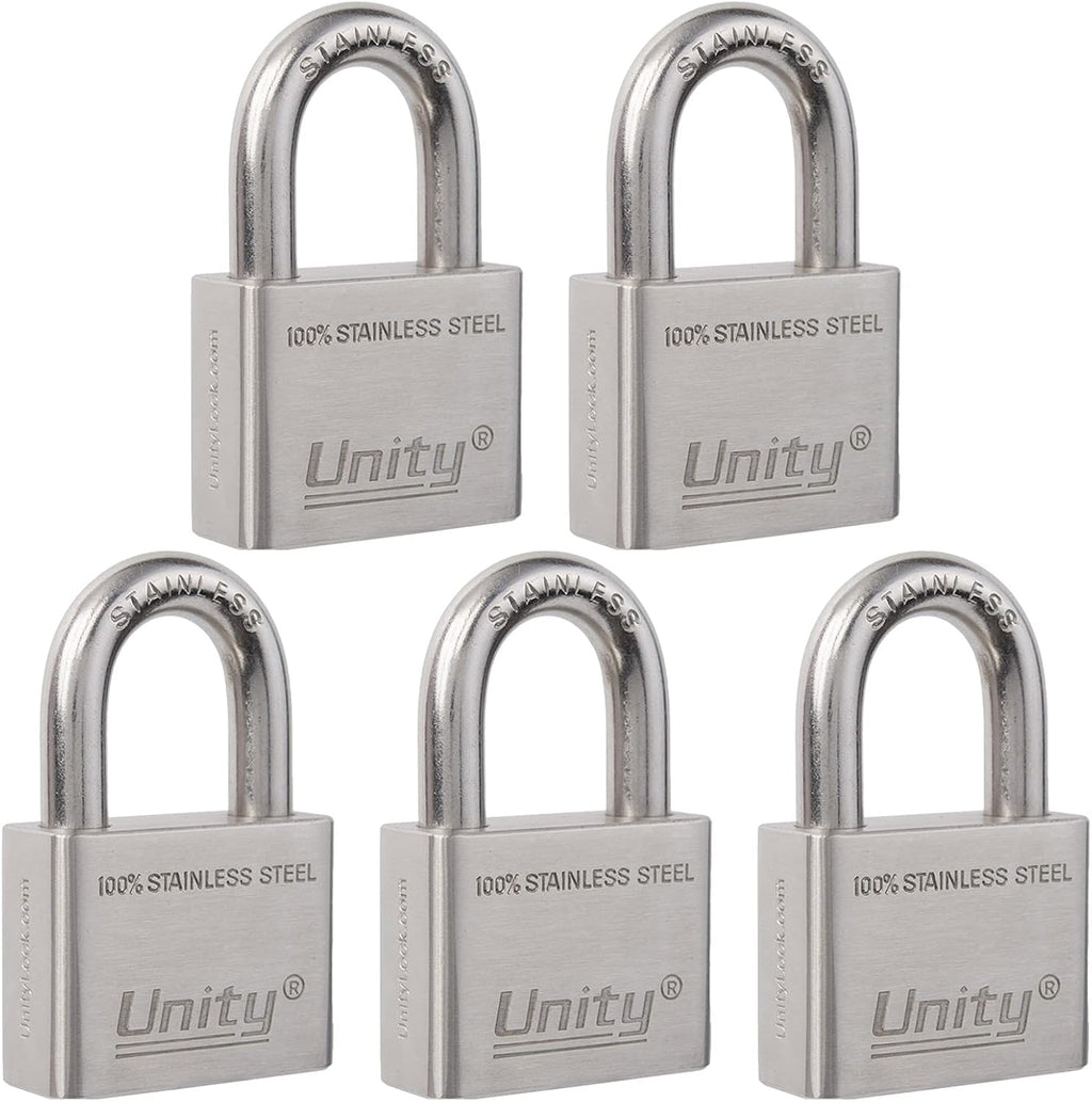 100% Stainless Steel Keyed Alike Marine Lock (5, 50mm) N424