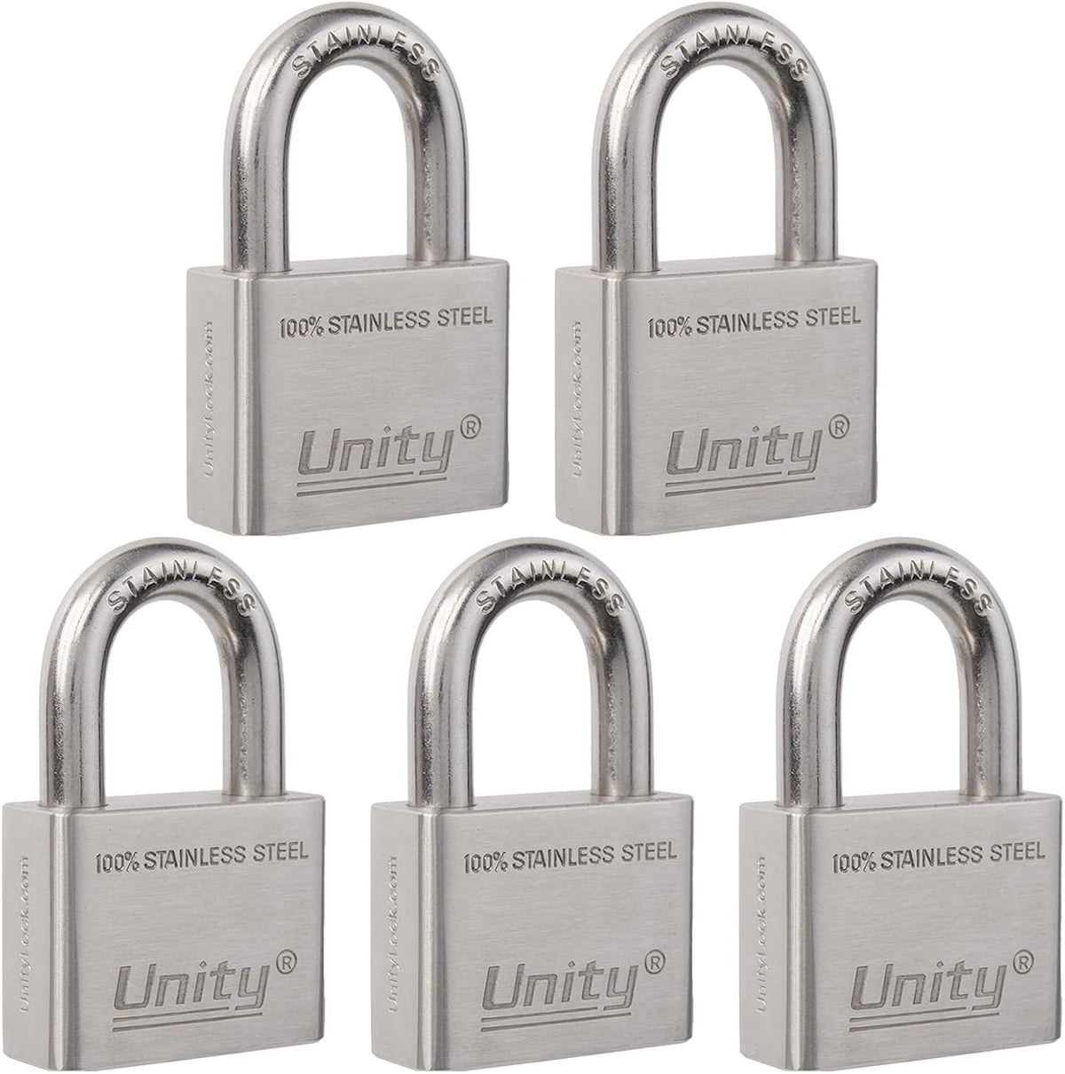 100% Stainless Steel Keyed Alike Marine Lock (5, 50mm) N424
