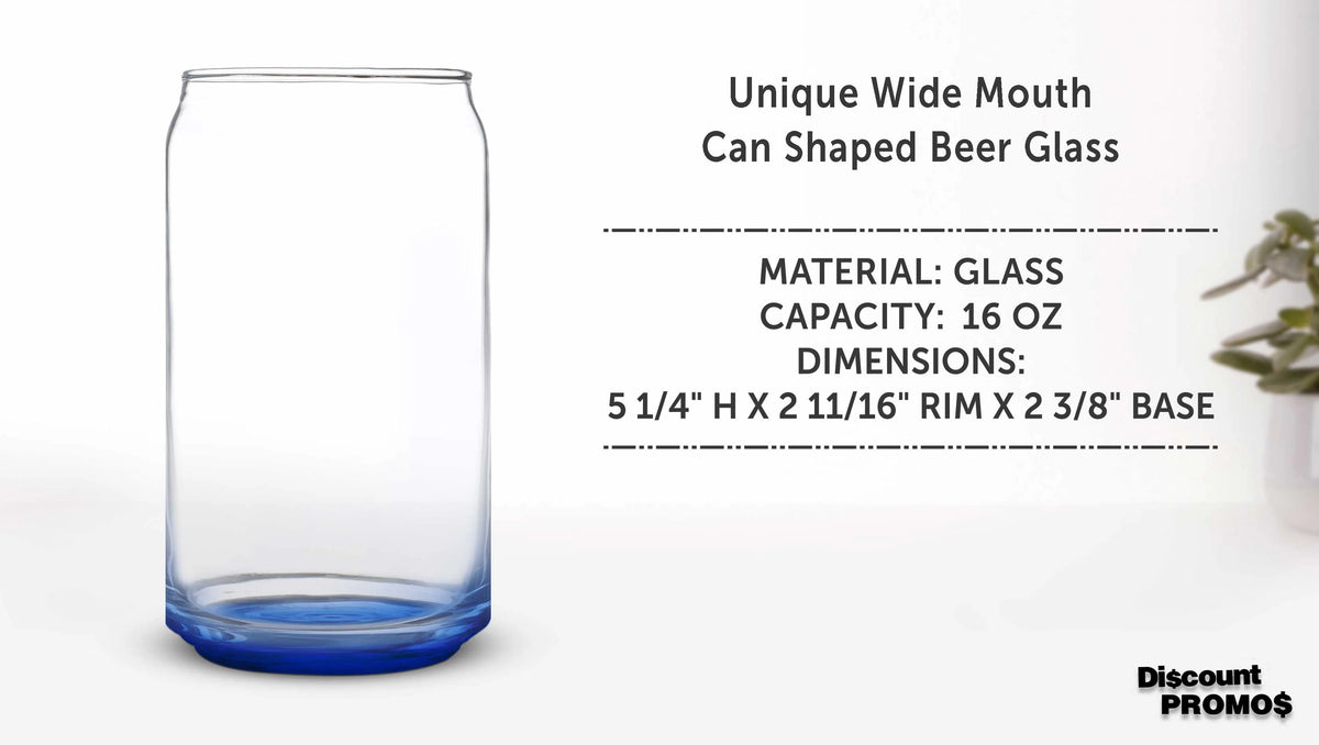 Blue 16 oz Glassware Set of 10 H969337