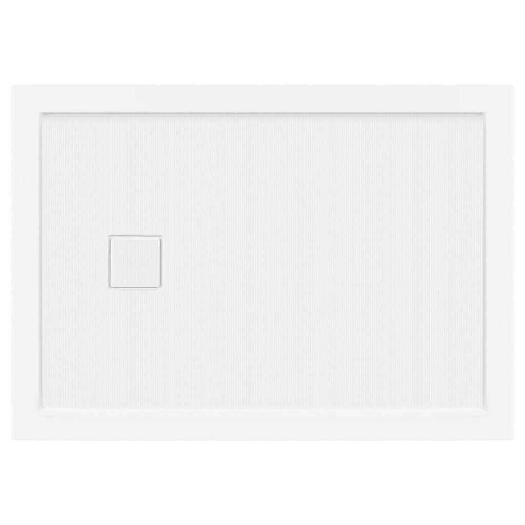 White 48 x 34 Threshold Shower Base Pan U9274