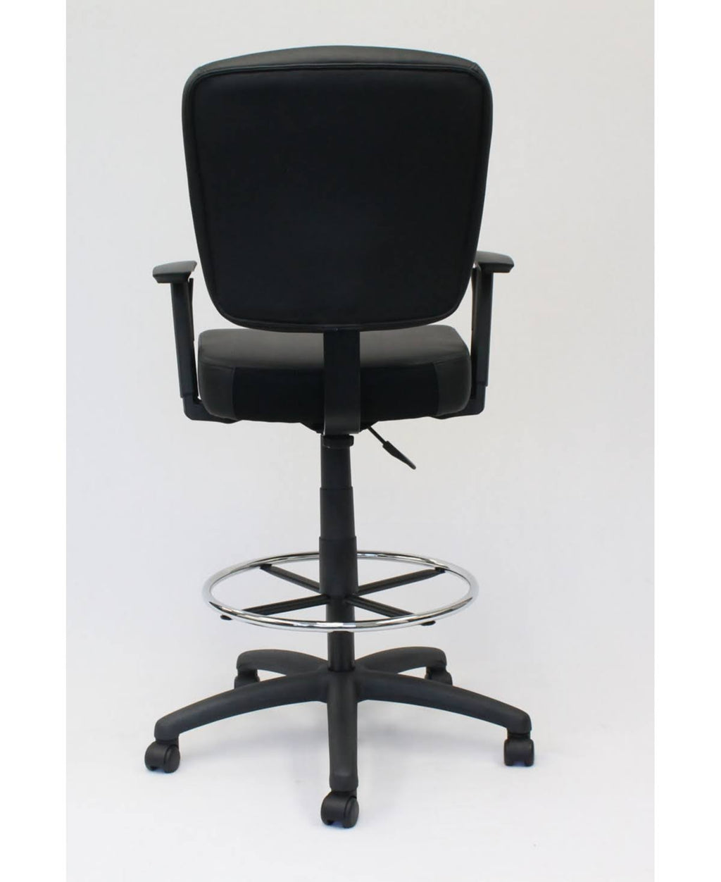 Black Oversized Drafting Stool Q5036