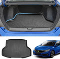 Trunk Mat Honda Civic Sedan 2016-2021 All Weather TPO Rear Cargo Liner Pack of 2 Z9009