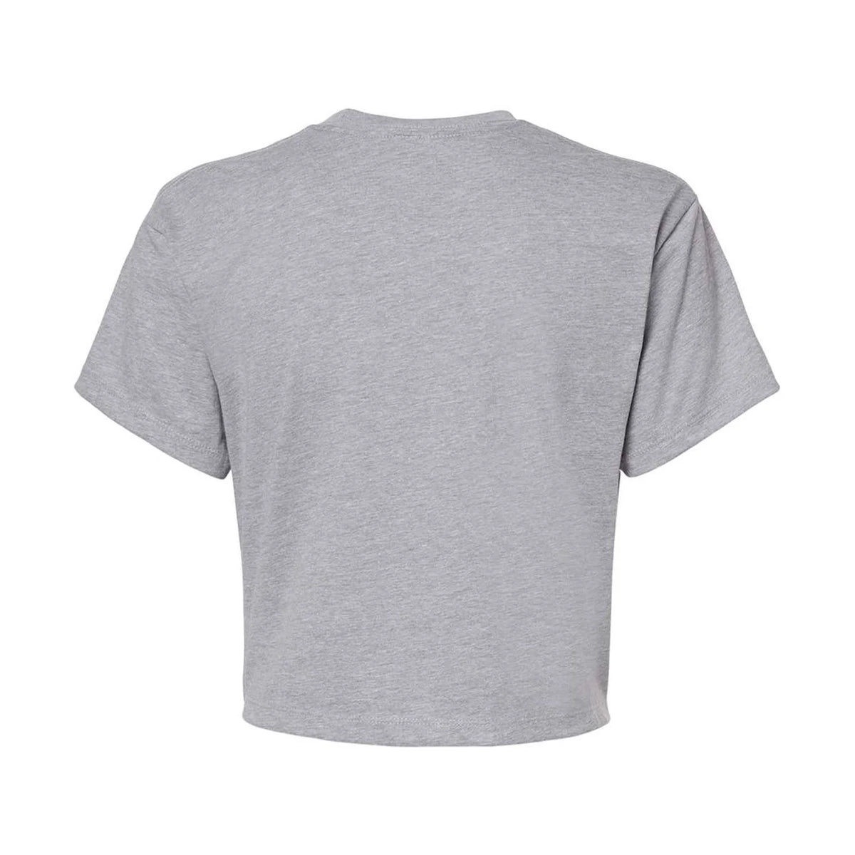 Juniors Cropped Cotton Blend T-Shirt N3988