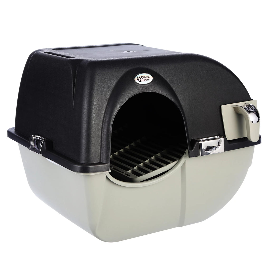 Black Self-Cleaning Litter Box A240