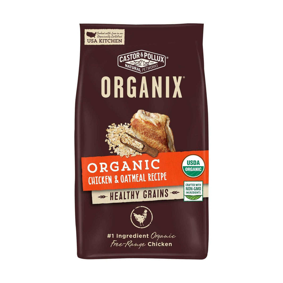 Organic Chicken Recipe Dry Dog Food N222190