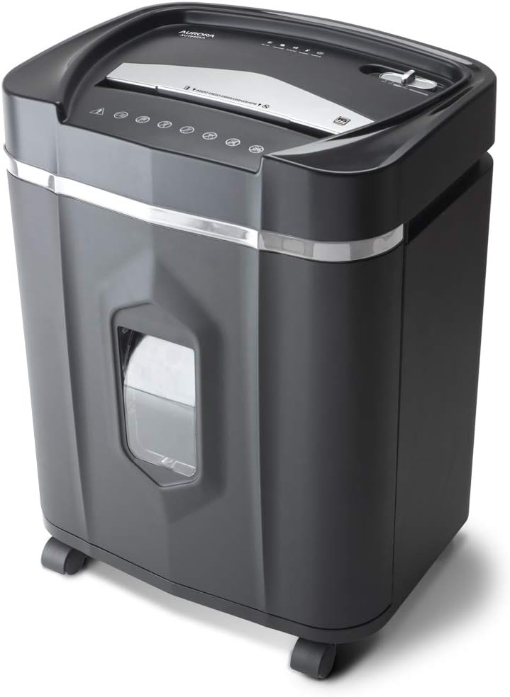 Anti-Jam 16 Sheet Crosscut Paper Shredder I420