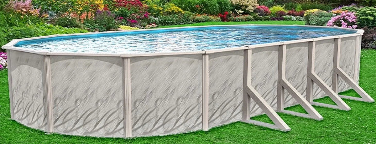 12' x 24' x 52 Oval Above-Ground Swimming Pool M922