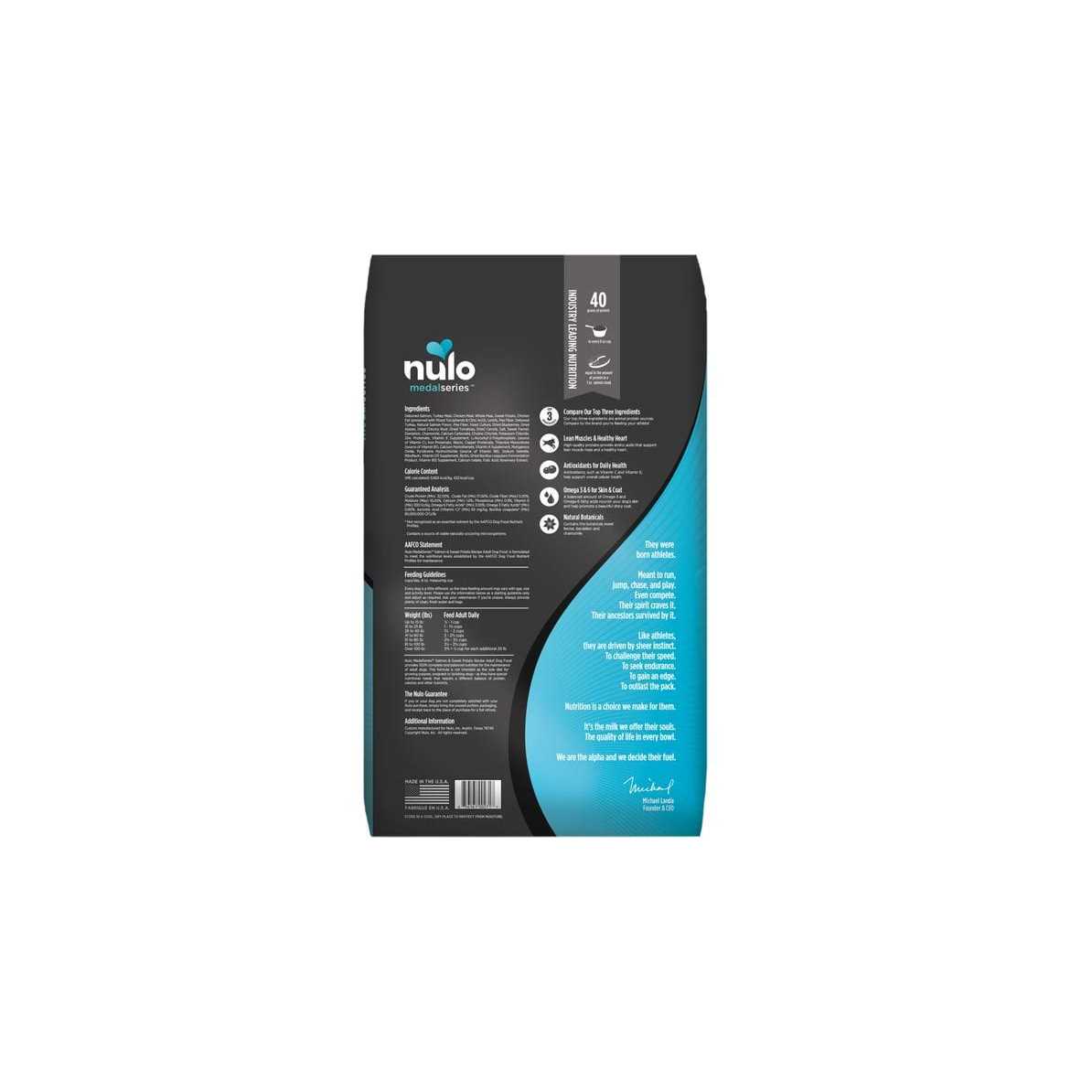 Grain Free Salmon & Sweet Potato Dry Dog Food F8697