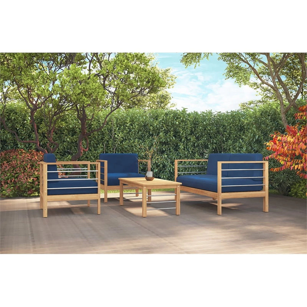 Rectangular Teak Outdoor Coffee Table L618