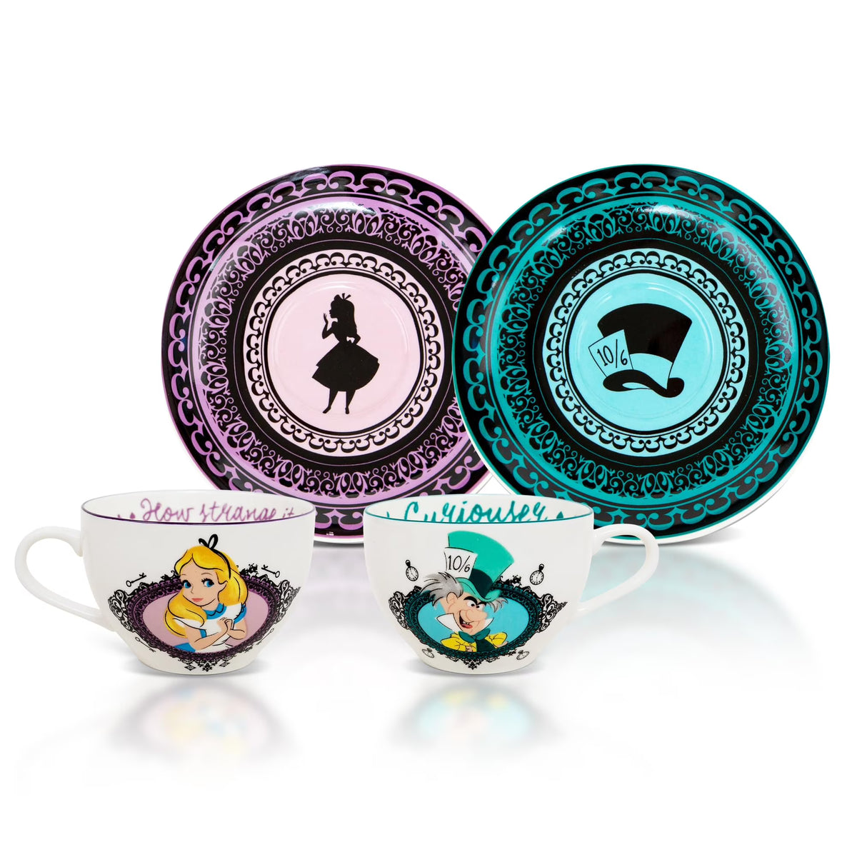 Bone China Teacup and Saucer Set of 2 T98802