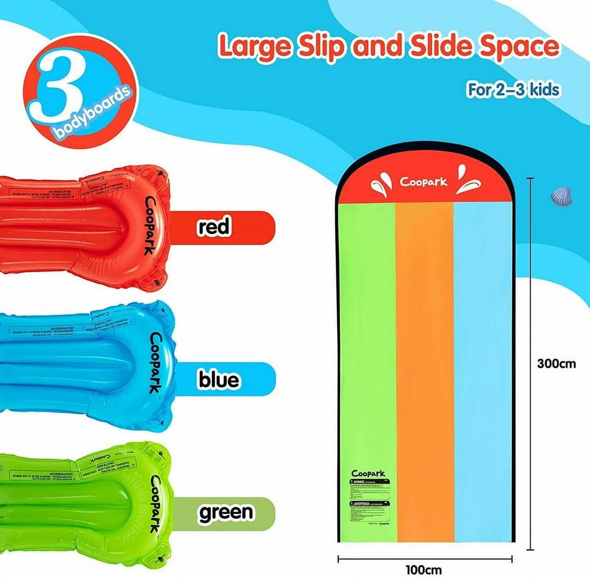 16' Inflatable Water Slide K68245