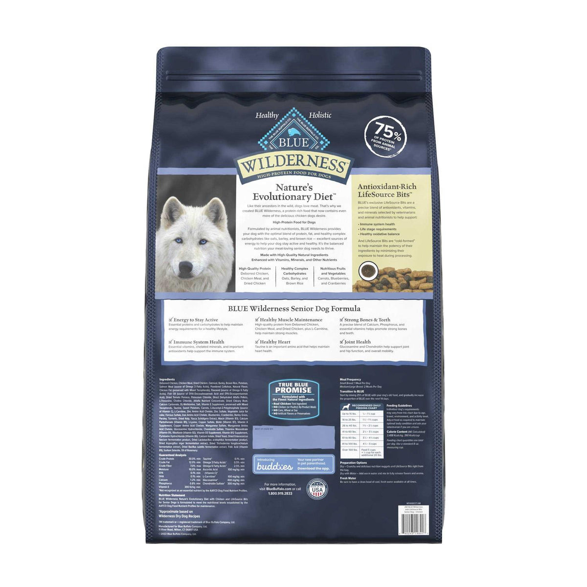 Chicken Senior Dry Dog Food Y270