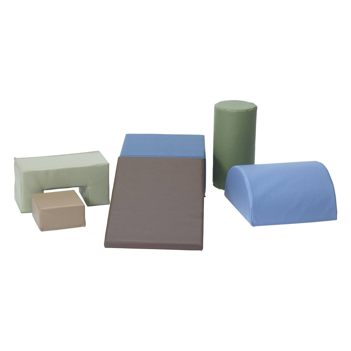 6 Piece Woodtones Climb and Play Set L126